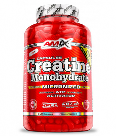 AMIX Creatine Monohydrate 800mg.  500 Caps.