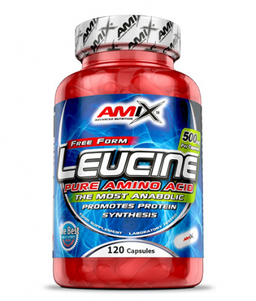 AMIX L-Leucine PURE 1000mg.  120 Caps.