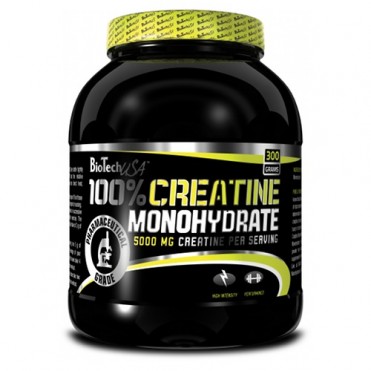 BIOTECH USA 100% Creatine Monohydrate 300g