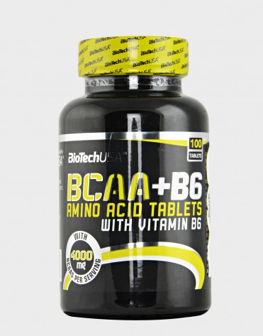 BIOTECH USA BCAA + B6 / 100 Tabs.