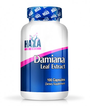 HAYA LABS Damiana Leaf Extract / 100 Caps.