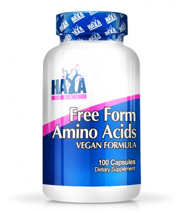 HAYA LABS Free Form Amino Acids / 100 Caps.