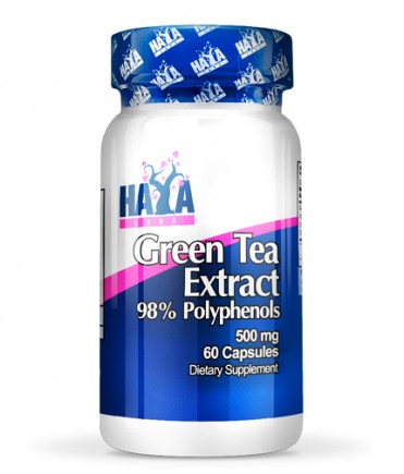 HAYA LABS Green Tea Extract 500mg  60 Caps.