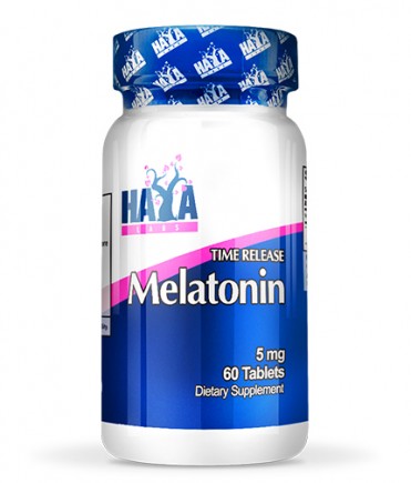 HAYA LABS Melatonin Time Release 5mg. / 60 tabs