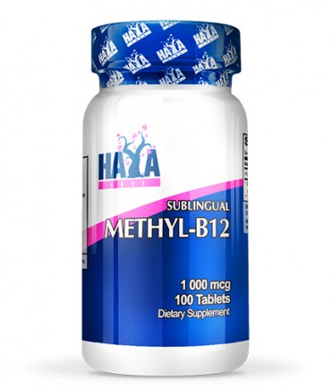 HAYA LABS Methyl B-12 1000mcg / 100 Tabs.