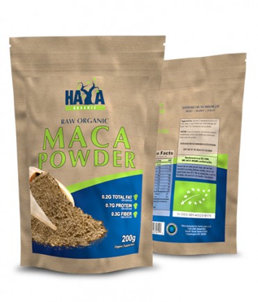 HAYA LABS Organic Maca Powder 0.200 кг.