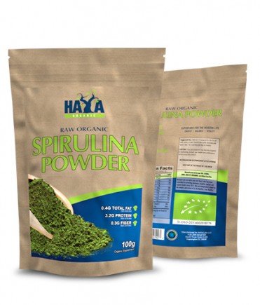 HAYA LABS Organic Spirulina Powder 0.100 кг.