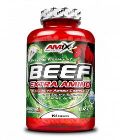 AMIX Beef Amino 198 Caps.